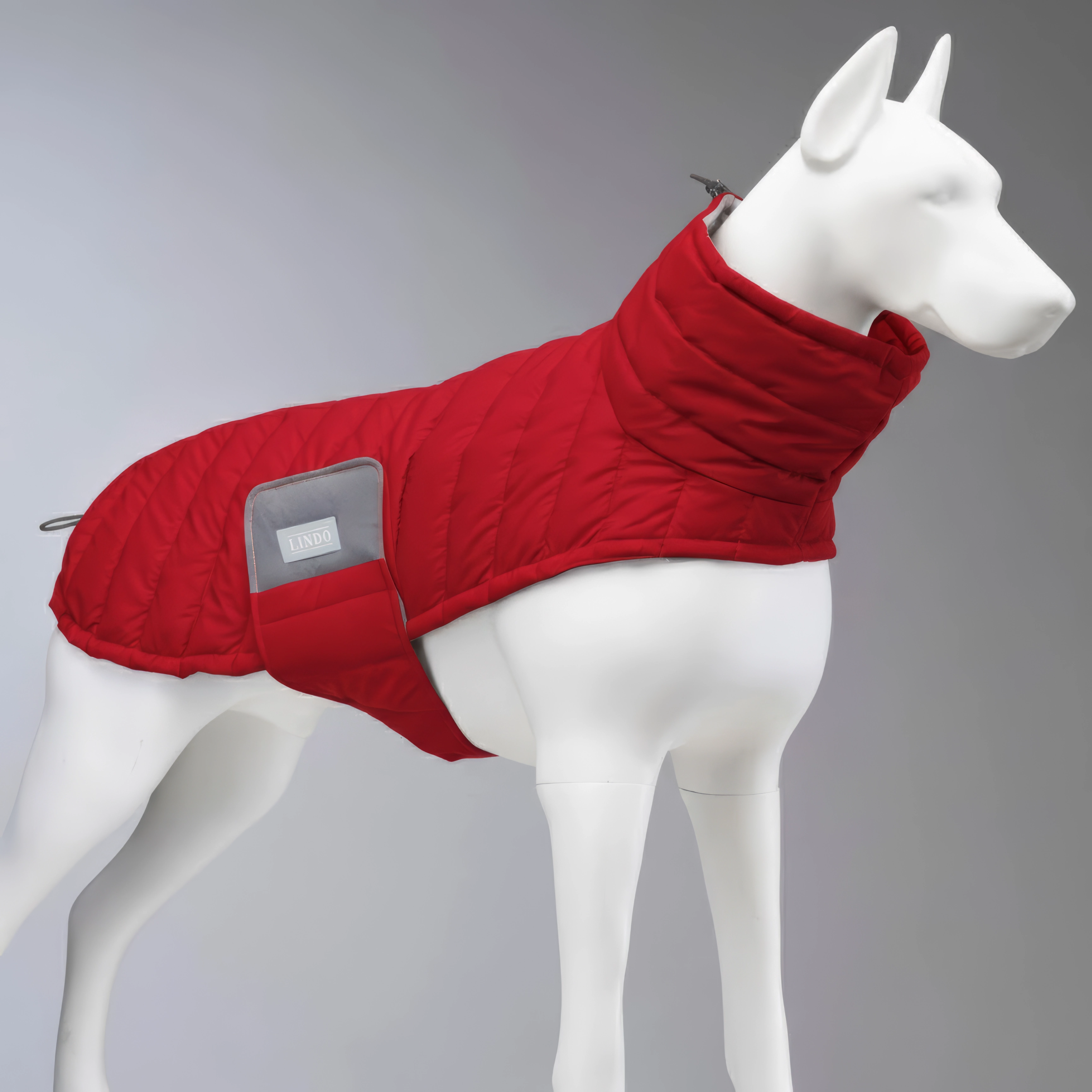 Air Puff Ruby Core Dog Coat - 1