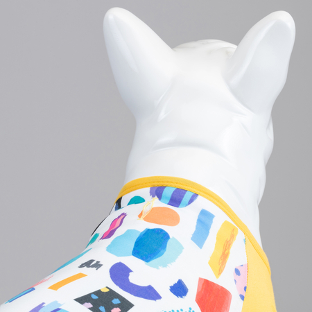 Art Küçük, Orta ve Büyük Irk Köpek Tshirt - 3