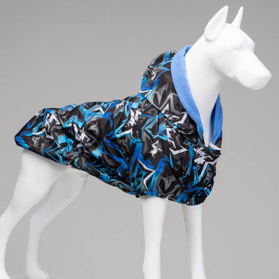 Bluestar İçi Polarlı Su Geçirmez Köpek Yağmurluğu - 1