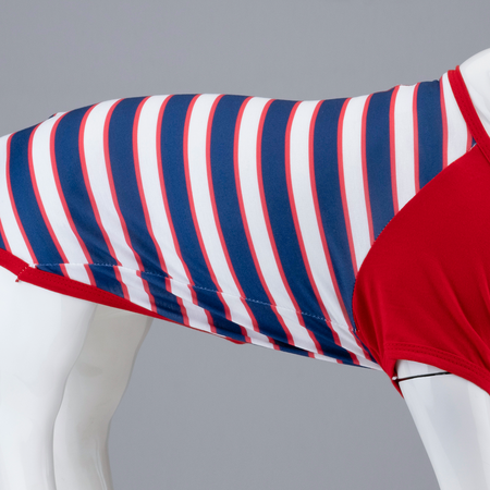 Lindodogs - Double Red Küçük, Orta ve Büyük Irk Köpek Tshirt (1)