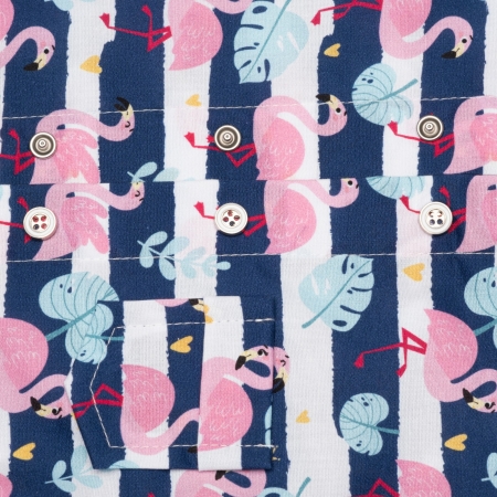Flamingo Küçük ve Orta Irk Köpek Gömleği - 4