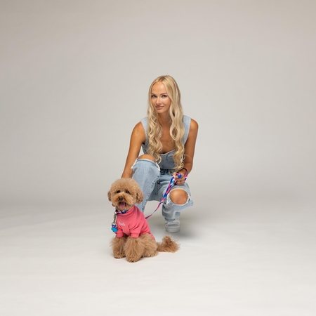 Lindodogs - Flex Cotton Candy Küçük ve Orta Irk Köpek Tshirt (1)