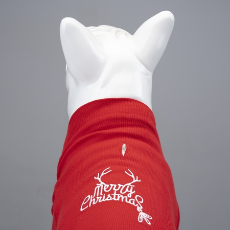Flex Merry Christmas Küçük, Orta ve Büyük Irk Köpek Tshirt - 3