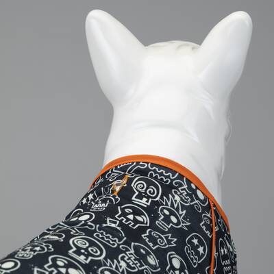 Funny Skull Dog Tshirt - 4