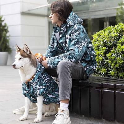 Lindo People Aqua Black Unisex Raincoat - 4