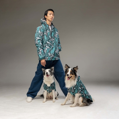 Lindodogs - Lindo People Aqua Black Unisex Yağmurluk