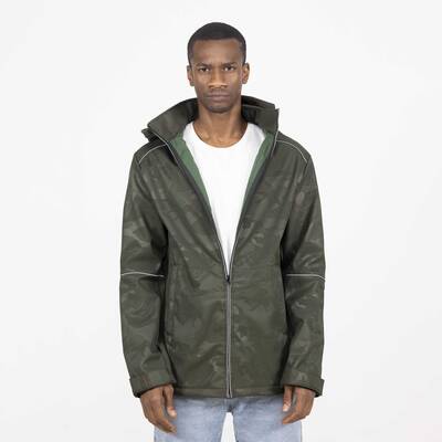 Lindo People Army Green Unisex Yağmurluk - 2