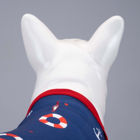 Little Sailer Küçük, Orta ve Büyük Irk Köpek Tshirt - 4