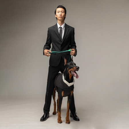 Lindodogs - Luxury Plus Black Dog Coat (1)