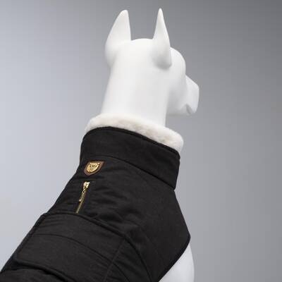 Luxury Plus Black Köpek Montu - 4