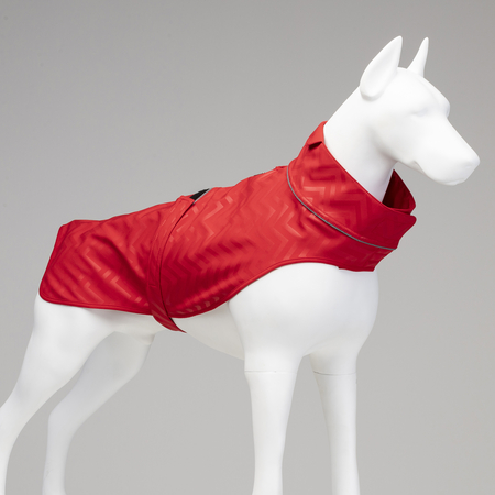 Lindodogs - Red Stripe Softshell Raincoat