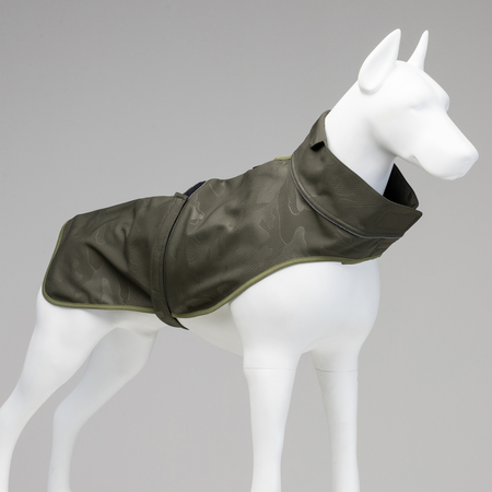 Lindodogs - Softshell Army Green Küçük,Orta ve Büyük Irk Köpek Yağmurluğu
