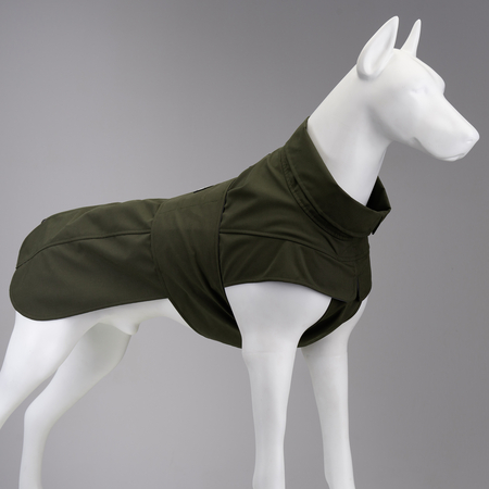 Lindodogs - Trenchkot Khaki Su Geçirmez Köpek Yağmurluğu