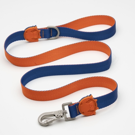Lindodogs - Urban Glow Blue Gezdirme Tasması