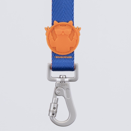 Lindodogs - Urban Glow Blue Gezdirme Tasması (1)