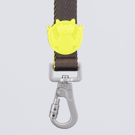 Lindodogs - Urban Glow Dark Coffee Gezdirme Tasması (1)