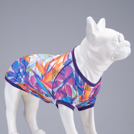 Lindodogs - Violet Küçük, Orta ve Büyük Irk Köpek Tshirt