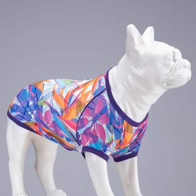 Violet Küçük, Orta ve Büyük Irk Köpek Tshirt - 1