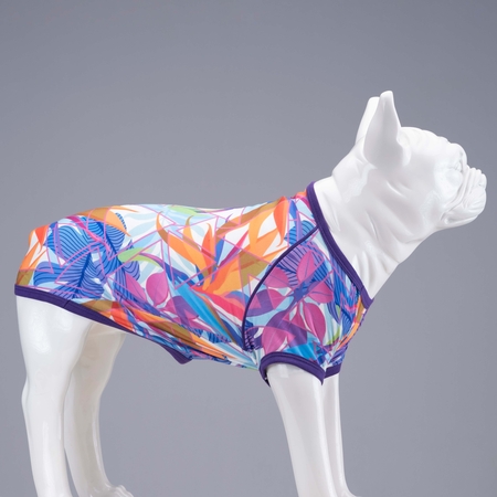 Lindodogs - Violet Küçük, Orta ve Büyük Irk Köpek Tshirt (1)