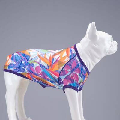 Violet Küçük, Orta ve Büyük Irk Köpek Tshirt - 2